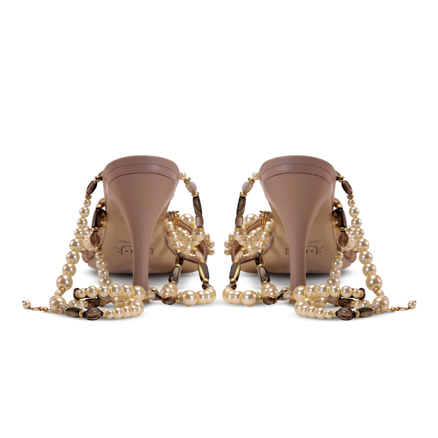 Pearl Chain Sandals