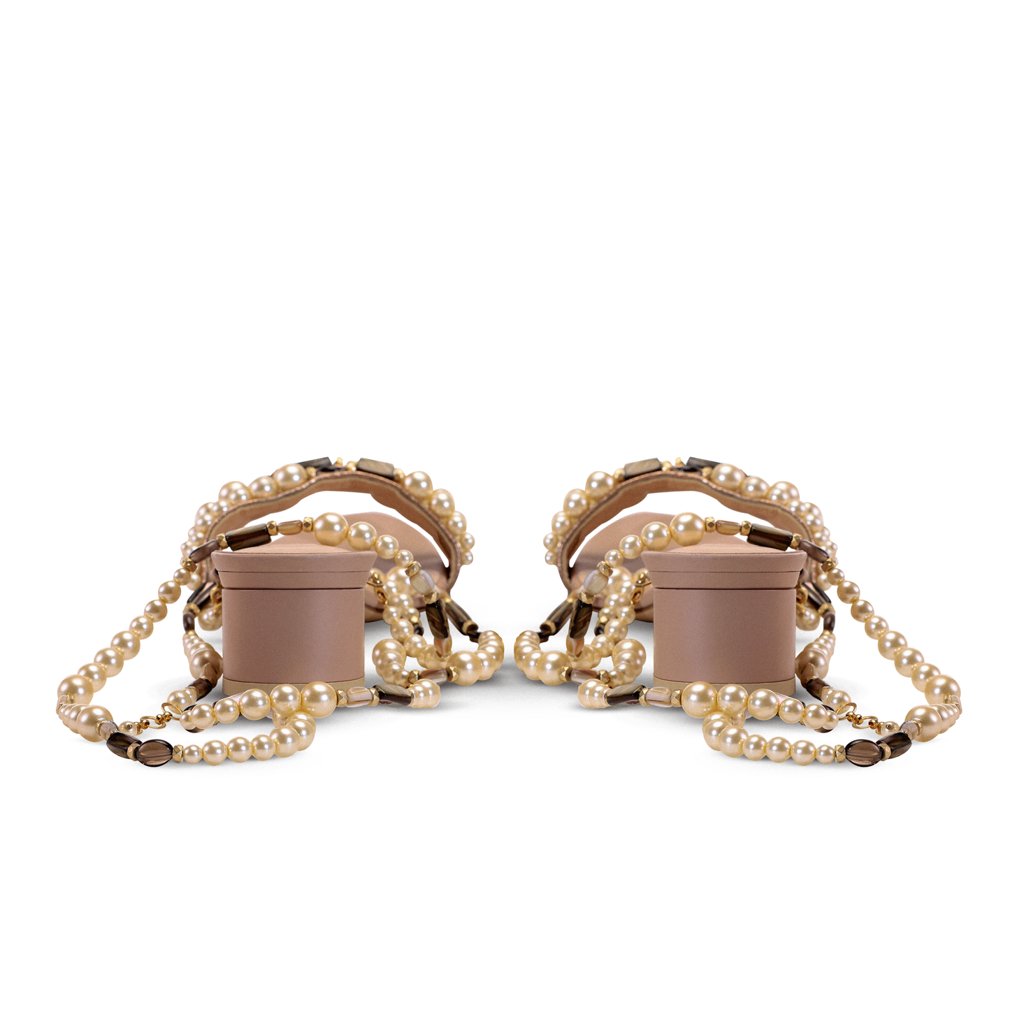 Pearl Chain Sandals